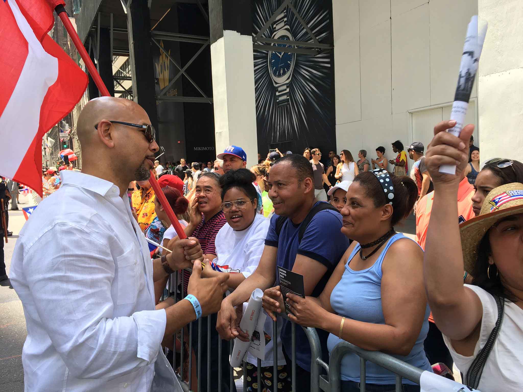 BP Diaz Marches in National Puerto Rican Day Parade The Office of The